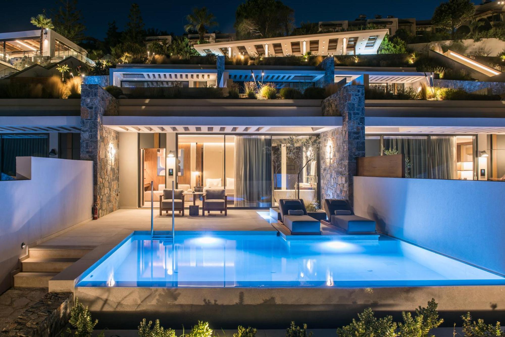 Happy Cretan Suites Agia Pelagia  Ngoại thất bức ảnh