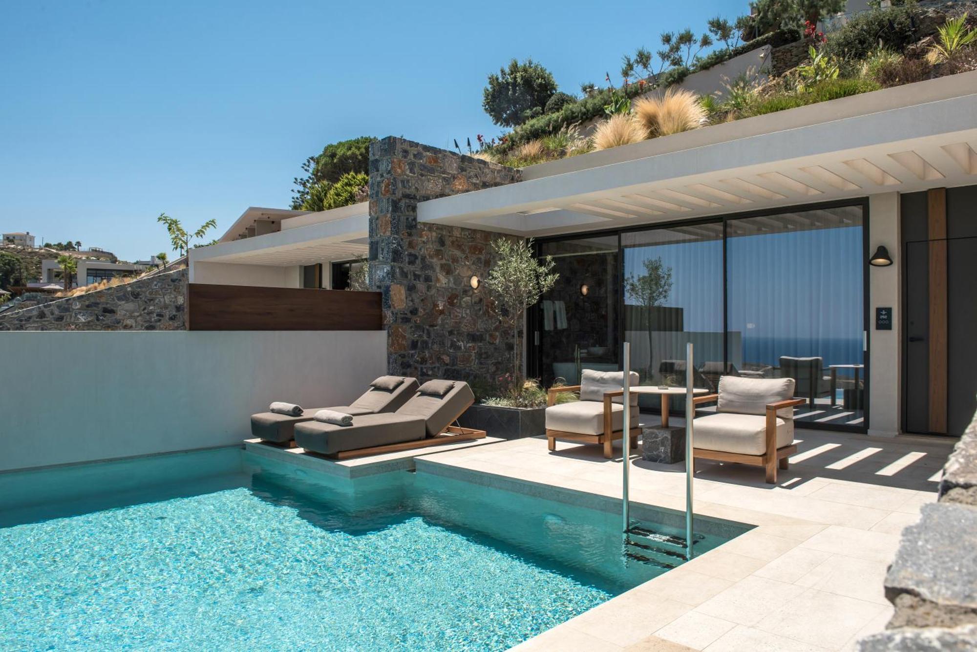 Happy Cretan Suites Agia Pelagia  Ngoại thất bức ảnh