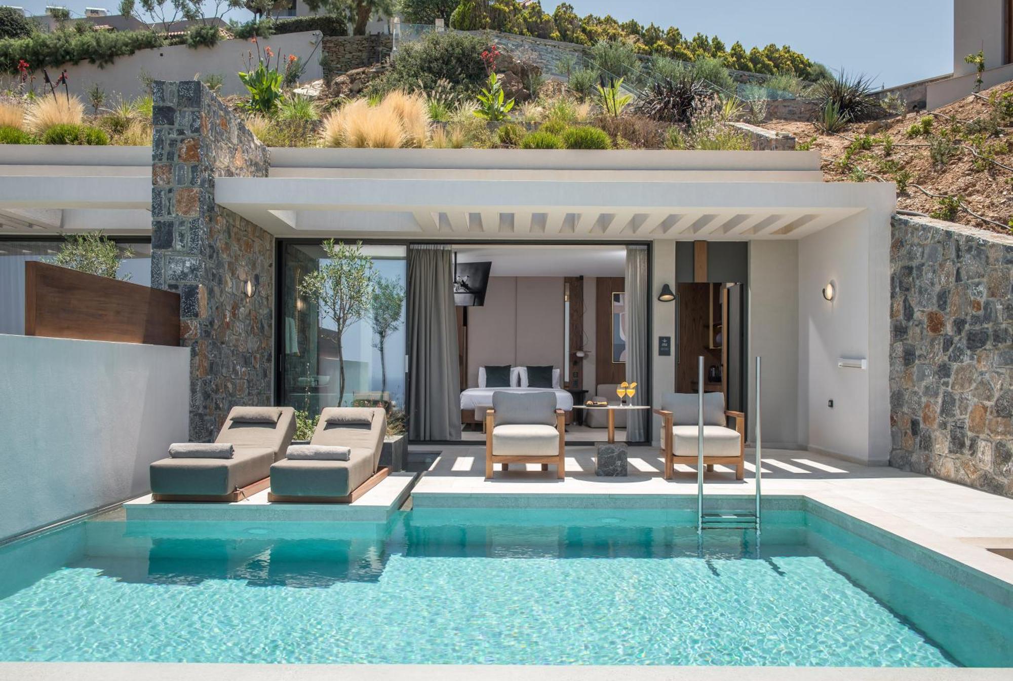 Happy Cretan Suites Agia Pelagia  Ngoại thất bức ảnh