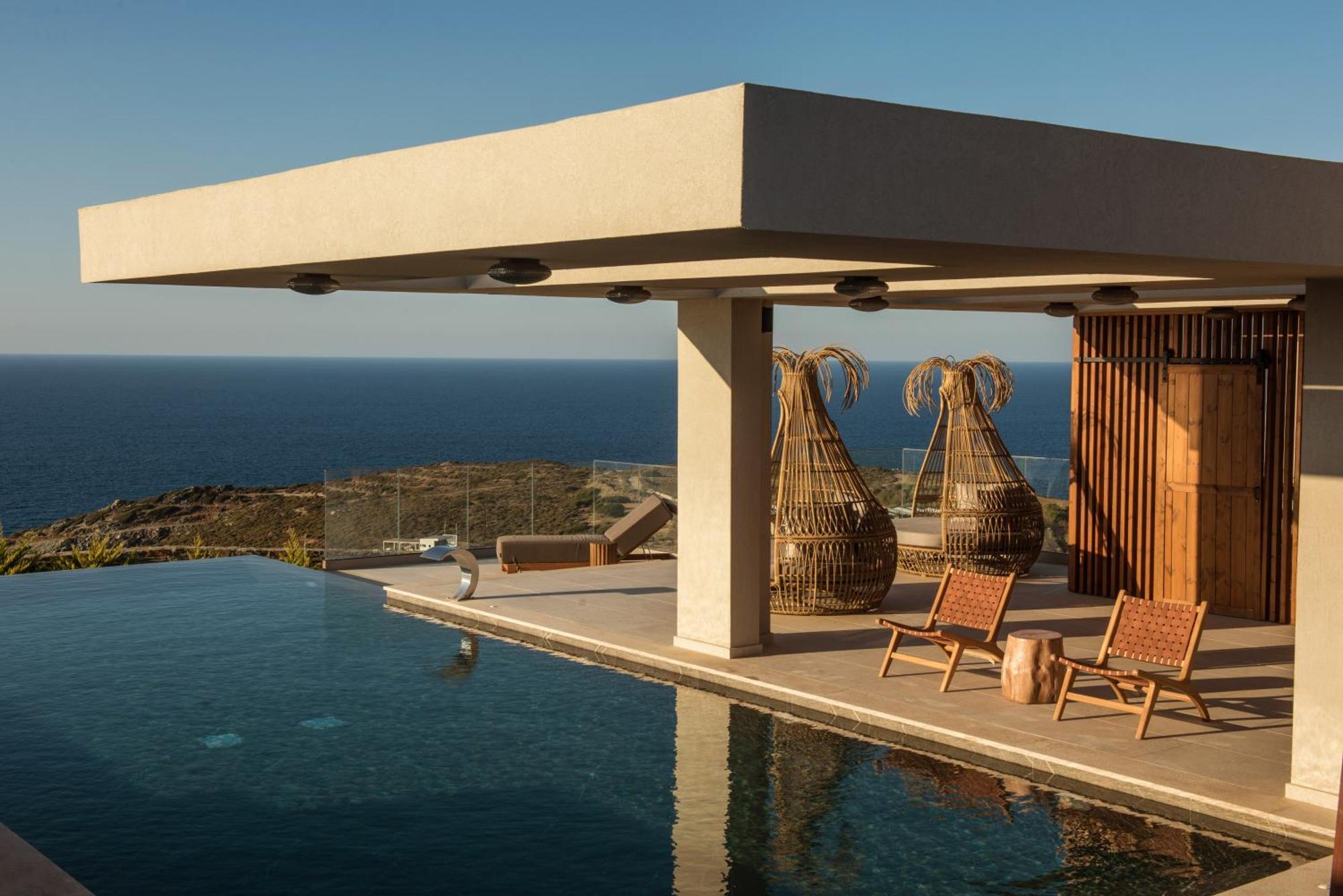 Happy Cretan Suites Agia Pelagia  Ngoại thất bức ảnh