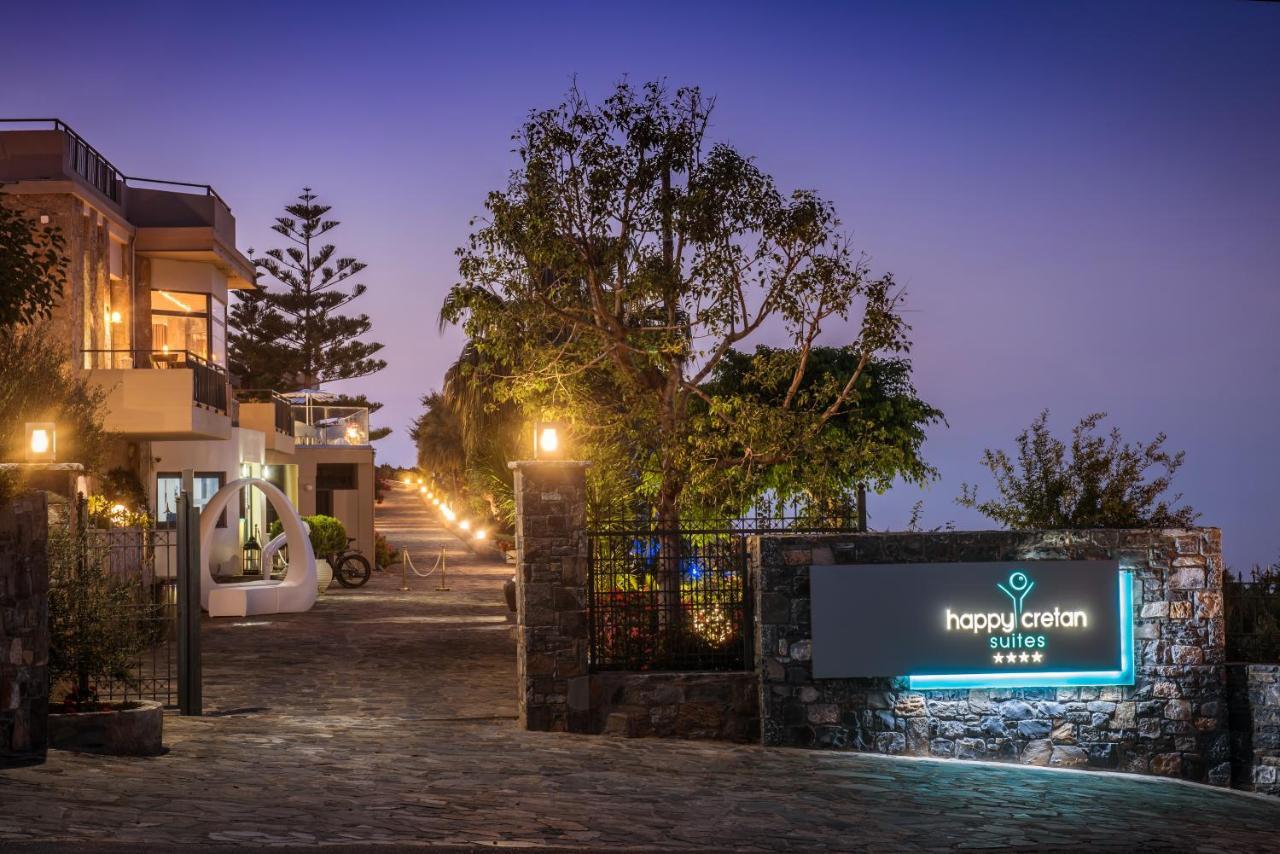 Happy Cretan Suites Agia Pelagia  Ngoại thất bức ảnh